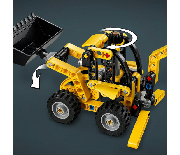 LEGO Technic 42197 Koparko-ładowarka - 1284087 - zdjęcie 11